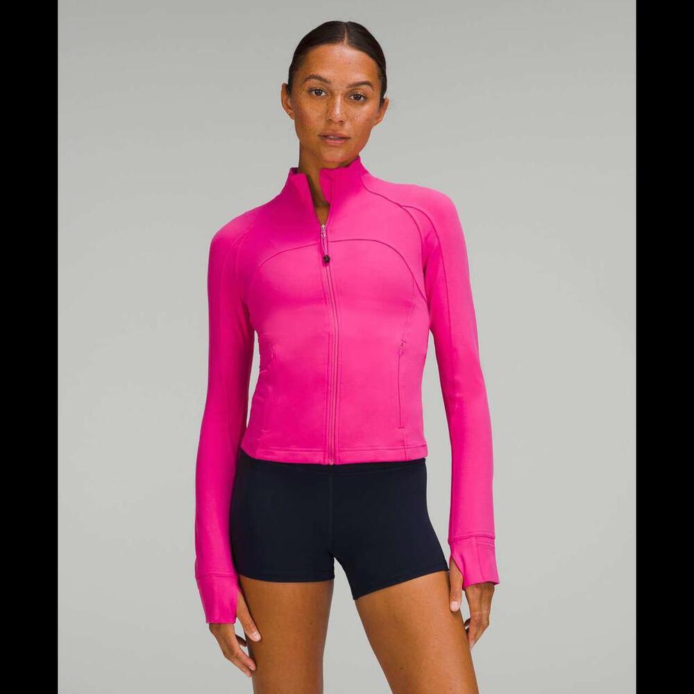 Lululemon Nulu Cropped Define Jacket Sonic Pink Size 2